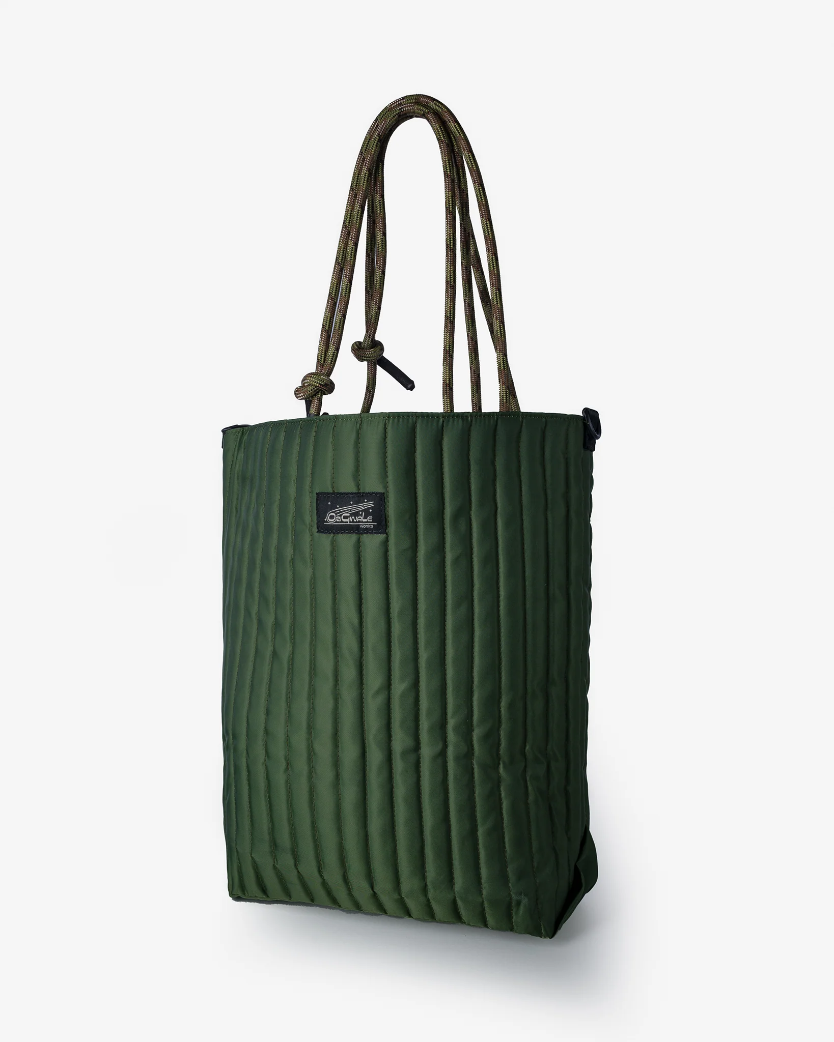 OGL Originale Tech Material Millie Utility Tote Bag - Green