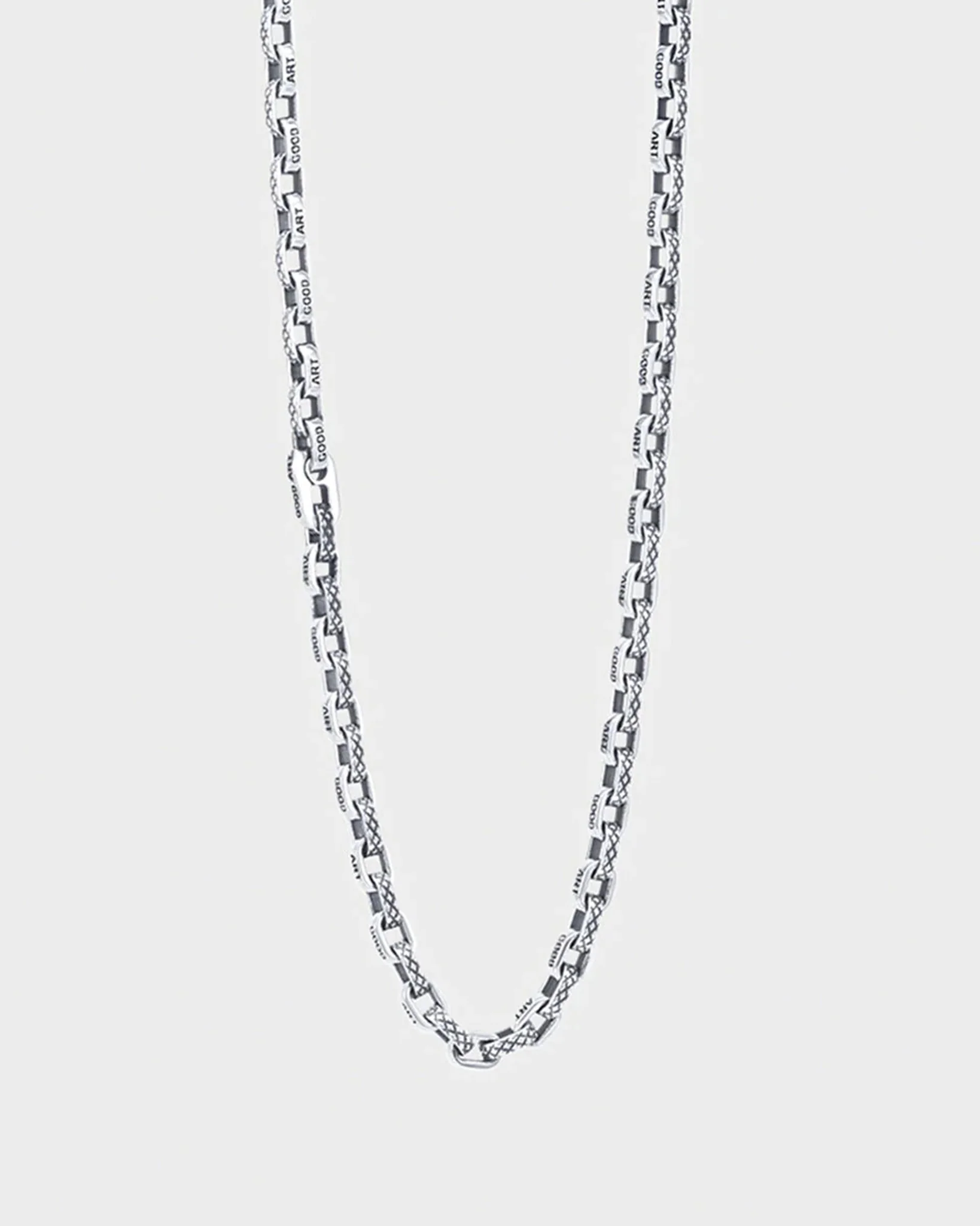 GOOD ART HLYWD Pequeño Chain Goosebumps At 24" - Sterling Silver