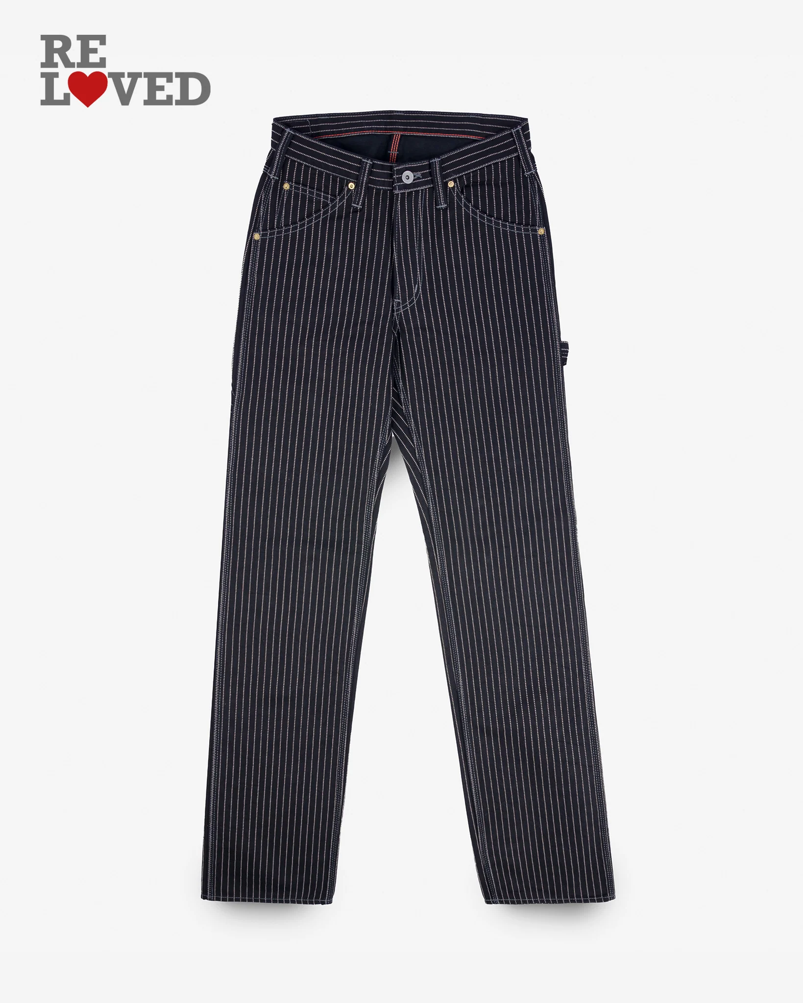 12oz Wabash Painter's Pants - Black (IH-814-BLK) Tag 32, Hemmed to 30.0"