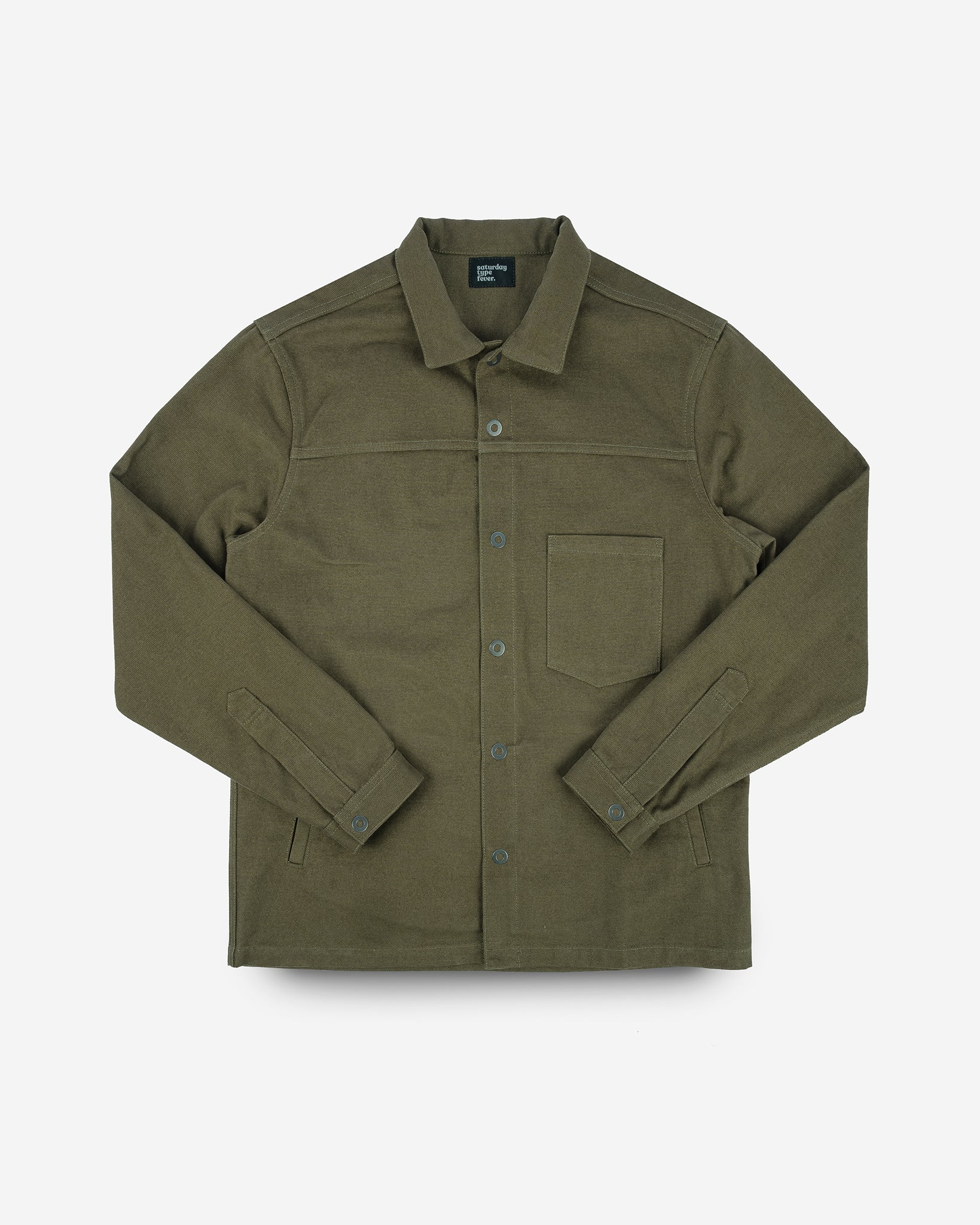 STF 9oz Cotton CPO Shirt - Olive