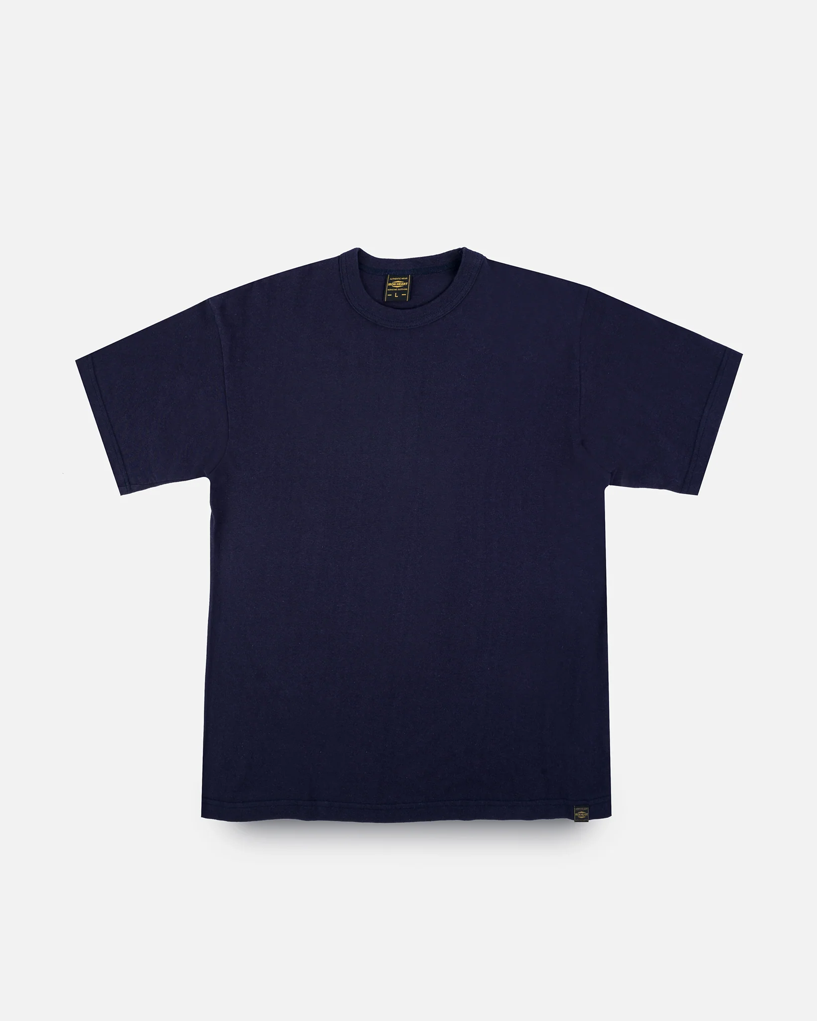 6.5oz Loopwheel Crew Neck T-Shirt - Navy