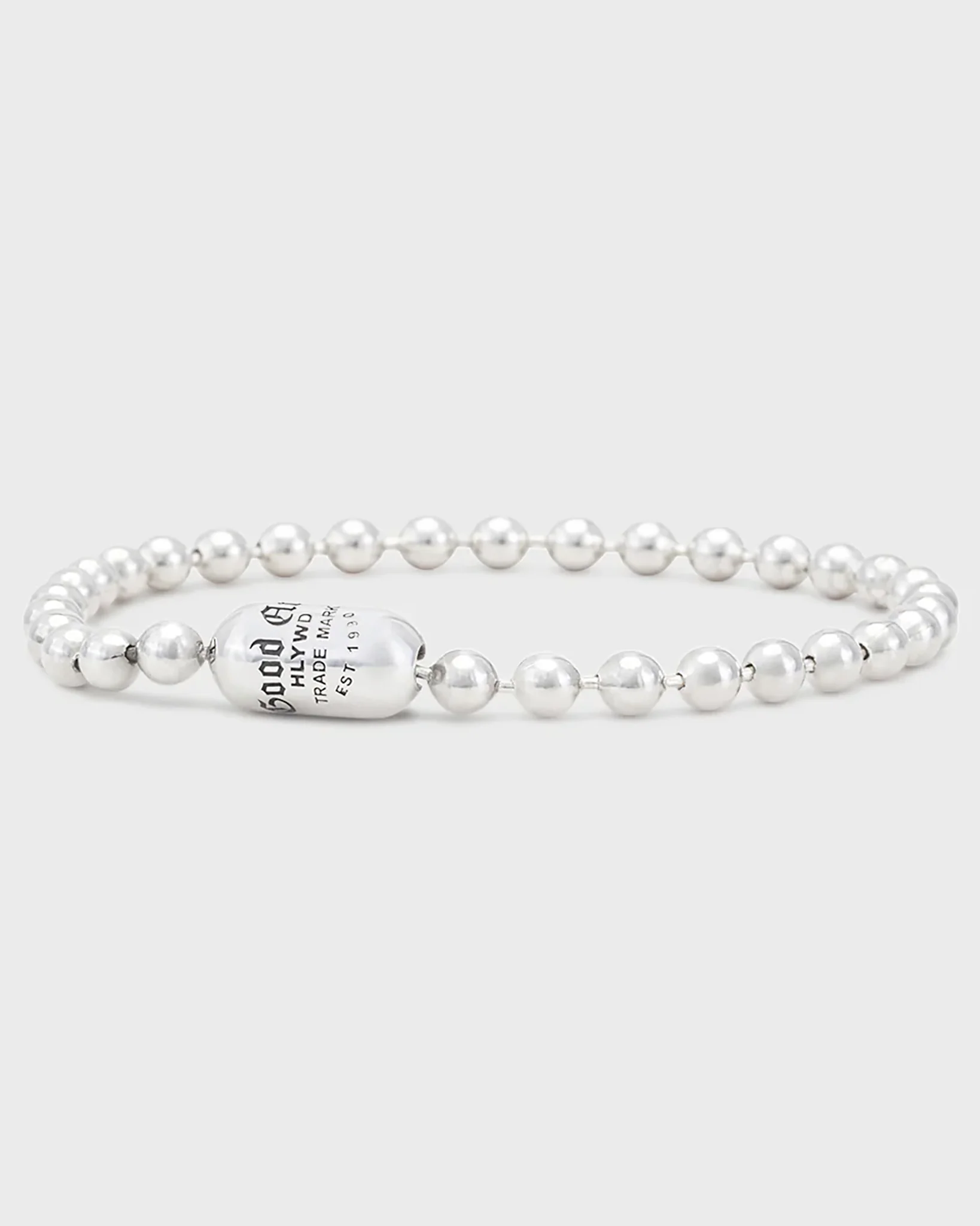 GOOD ART HLYWD Pop Lock GoodArt Logo Bracelet - Sterling Silver