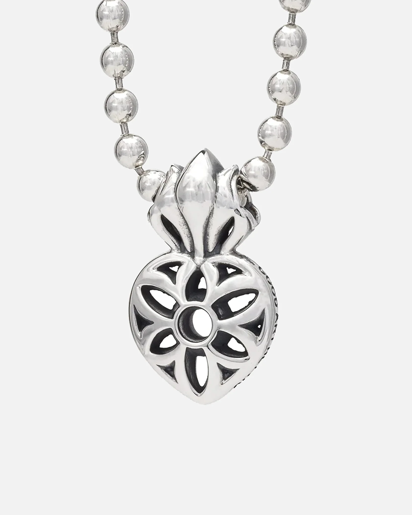 GOOD ART HLYWD Small Sacred Rosette Pendant - Sterling Silver