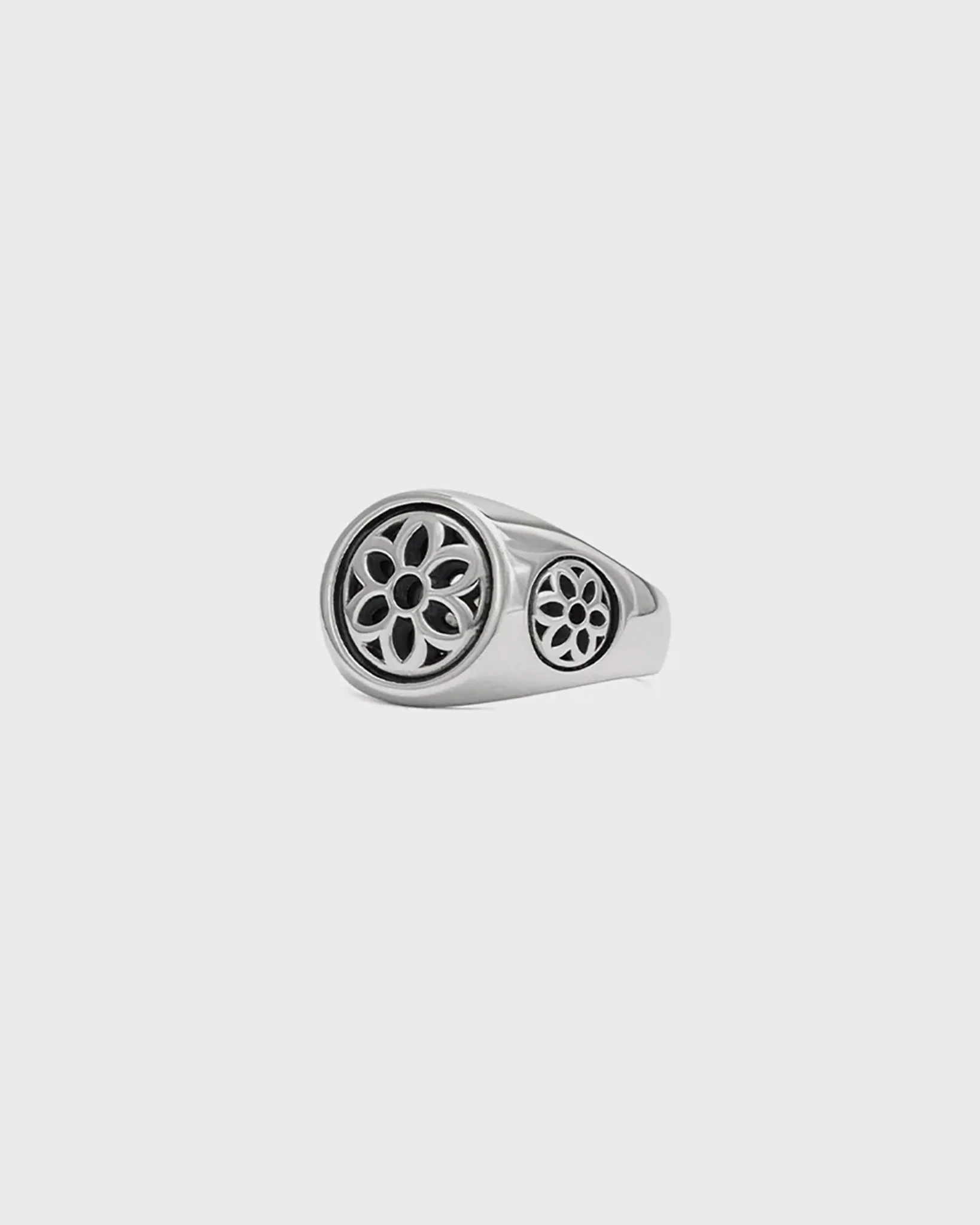 GOOD ART HLYWD Club Ring Single Tone Size Small - Sterling Silver