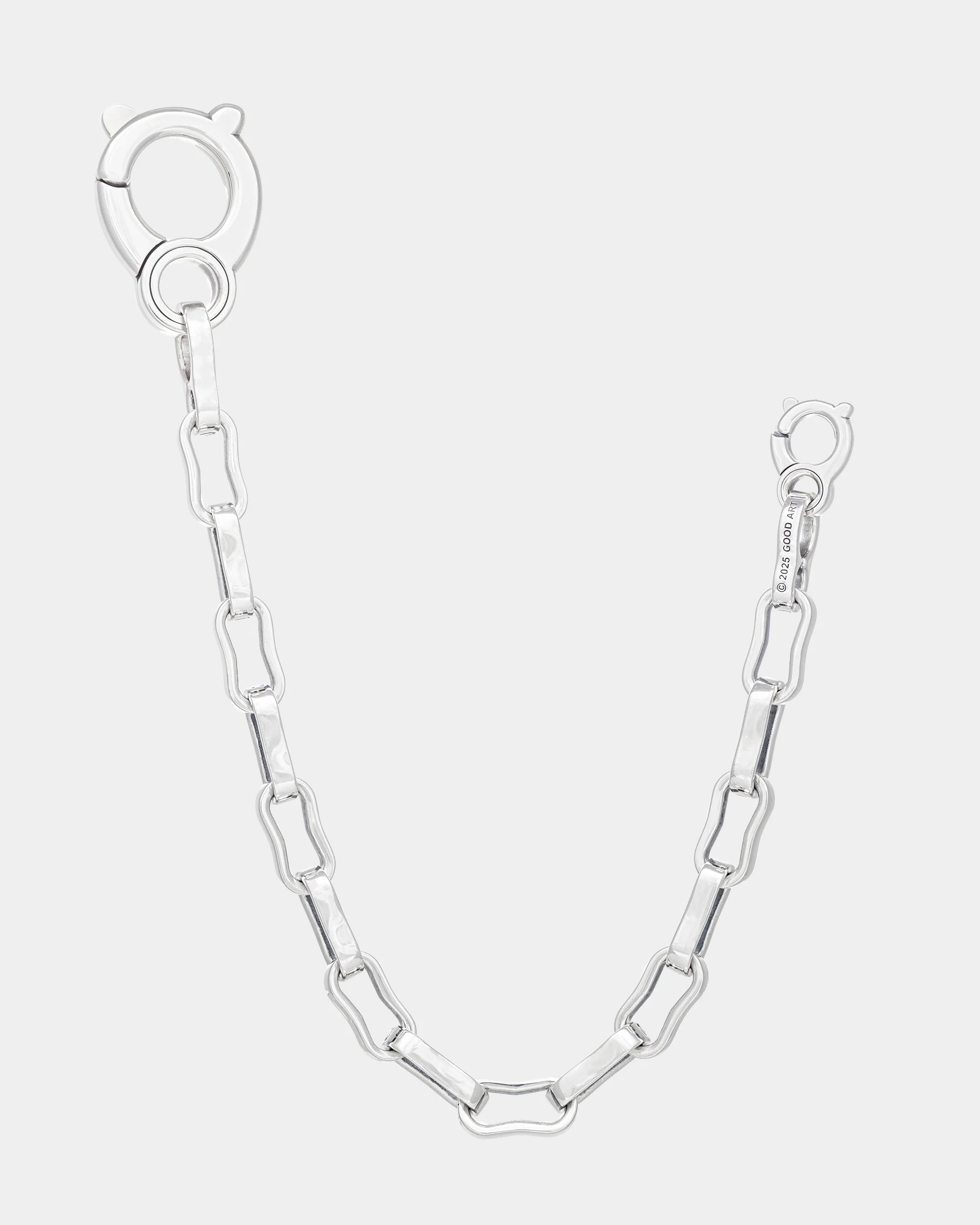GOOD ART HLYWD Bottle Chain Wallet Chain Size B - Sterling Silver