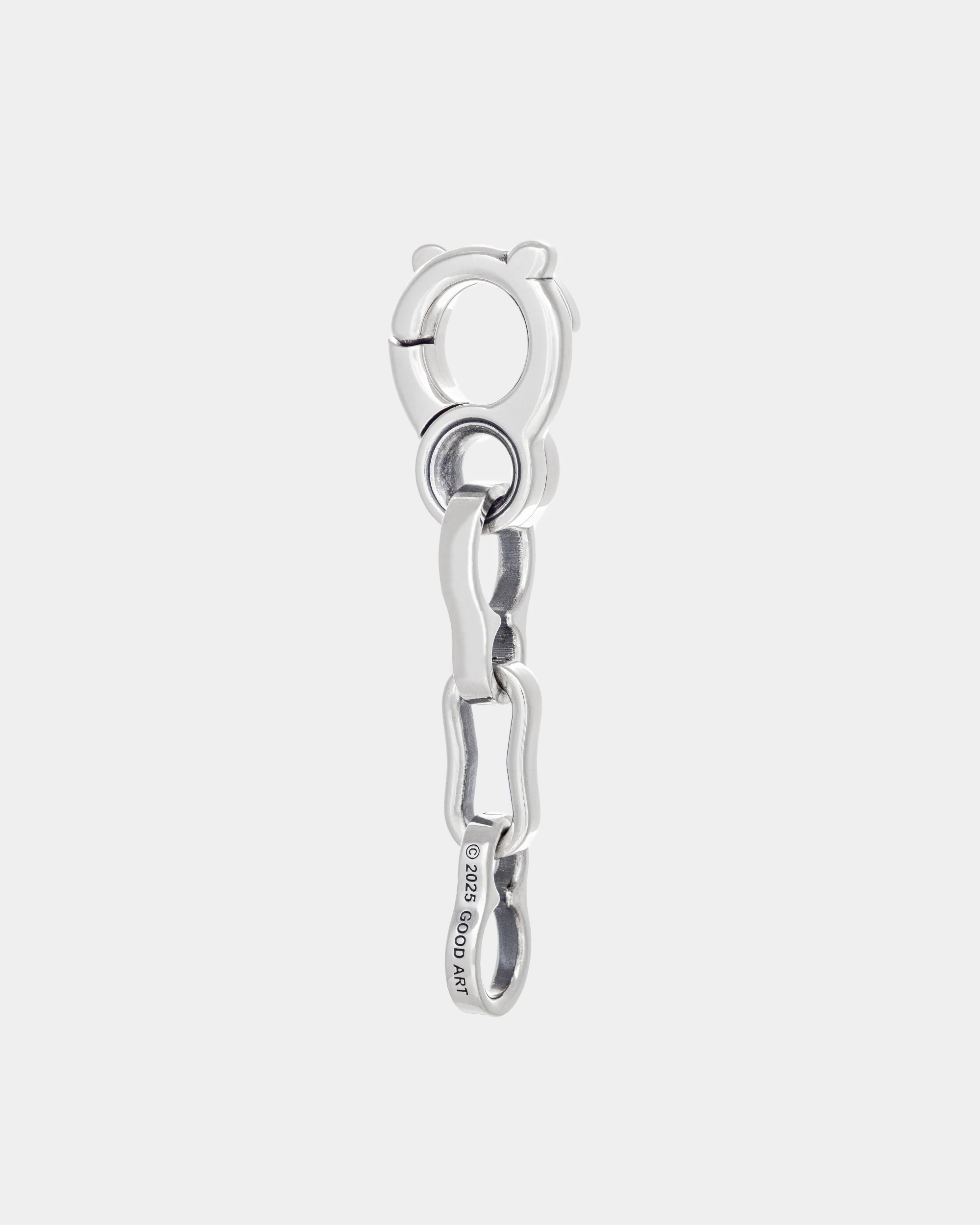 GOOD ART HLYWD Bottle Chain Keychain Size B - Sterling Silver